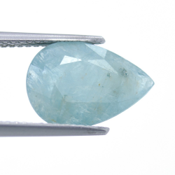 3.33ct Grandidierite Taille Poire