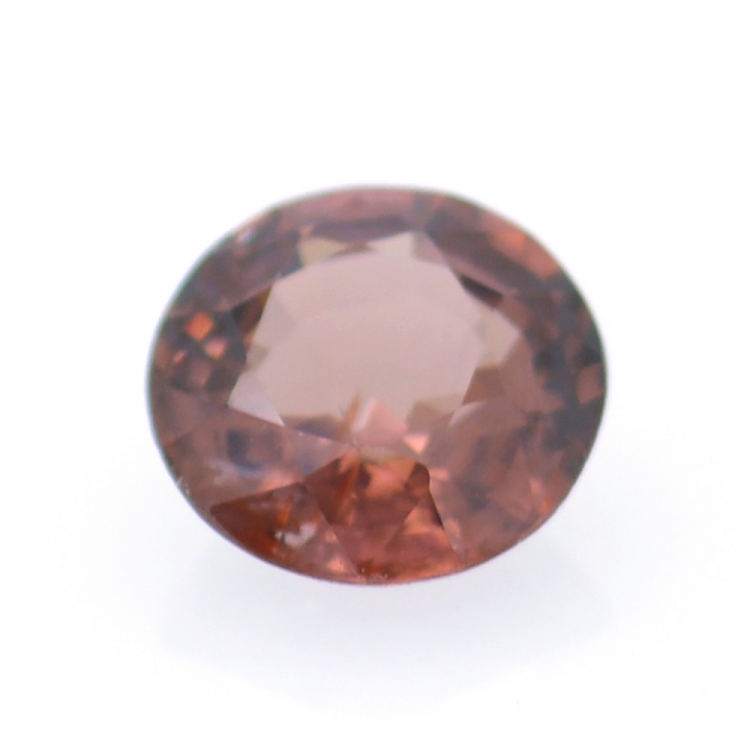 1.21ct Zircón Rosa Talla Redonda