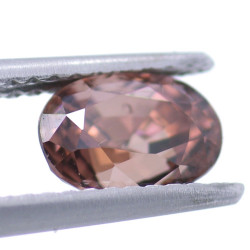 2.00ct Zircón Rosa Talla Ovalada