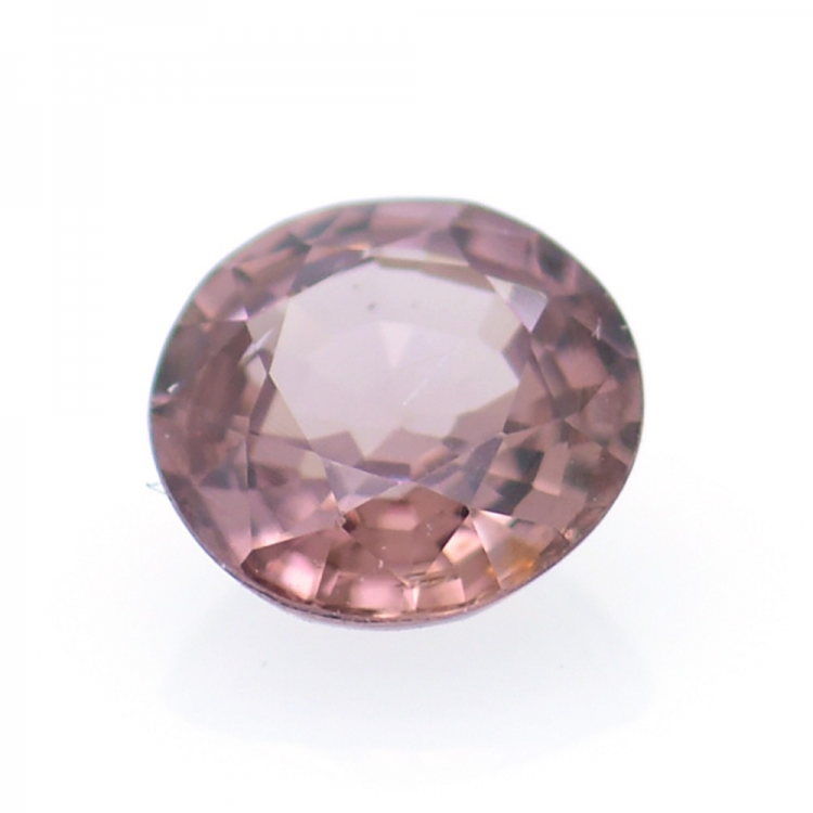 1.21ct Zircón Rosa Talla Redonda