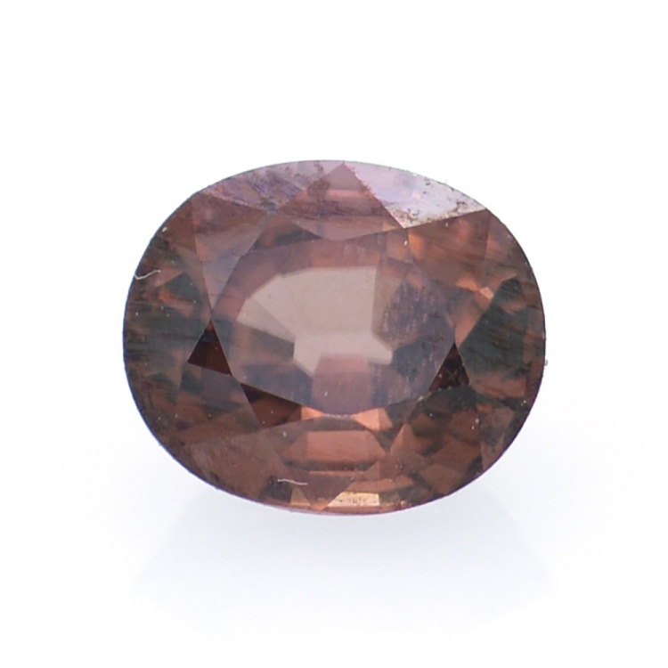 1.34ct Zircón Rosa Talla Ovalada