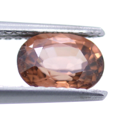 1.50ct Zircón Rosa Talla Ovalada