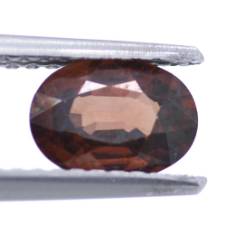 1.24ct Zircón Rosa Talla Ovalada