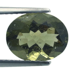 1.92ct.Moldavite Oval Cut