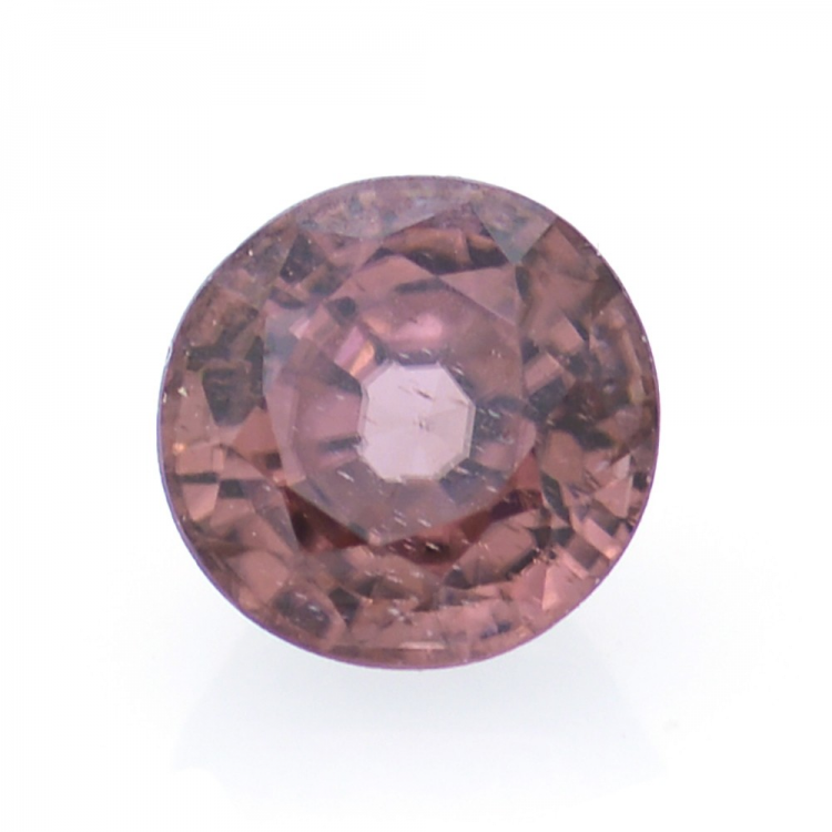 1.33ct Zircón Rosa Talla Redonda