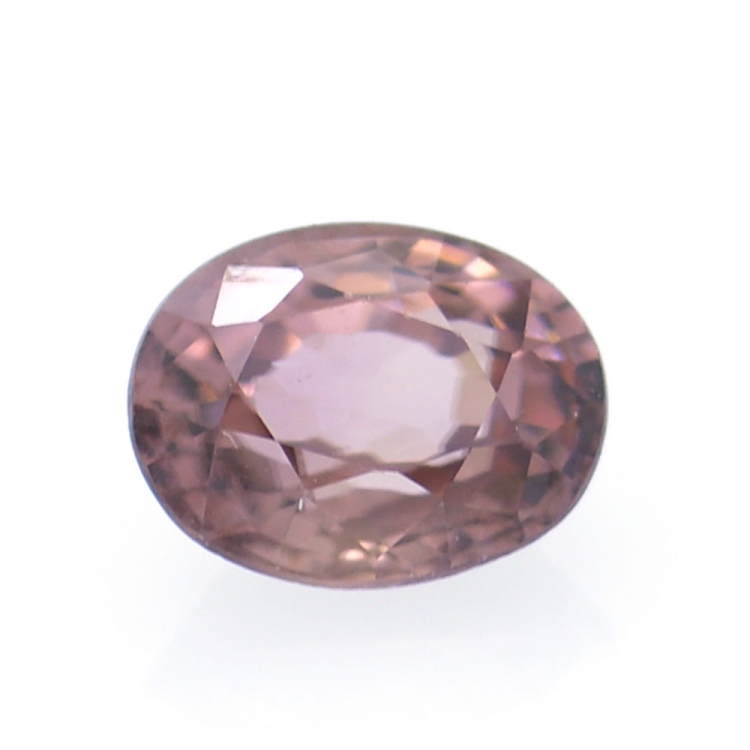 1.08ct Zircón Rosa Talla Ovalada