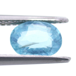 1.34ct Apatito Talla Ovalada