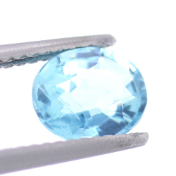 1.31ct Apatite in Facetatto Ovale