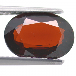 2.94ct Granato Spessartino Facettato Ovale