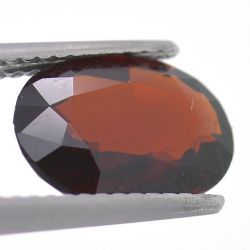 2.94ct Grenat Spessartine Taille Ovale