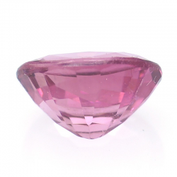 Tormalina rosa da 1,60 ct taglio ovale 8,21 x 6,82 mm