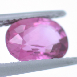 1.43ct Pink Tourmaline Oval Cut 8.27x6.33mm