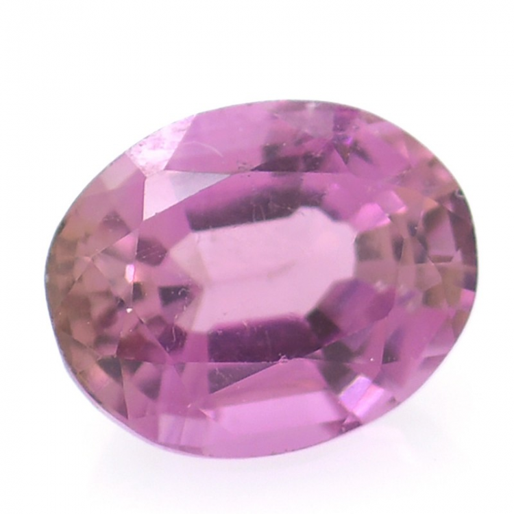 1.53ct Tourmaline Rose Taille Ovale 7.89x6.29mm