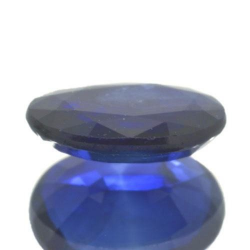 0.81 ct Blue Sapphire Oval Cut 6.9x4.7mm