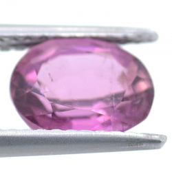 2.00ct Pink Tourmaline Oval Cut 7.95x6.60mm