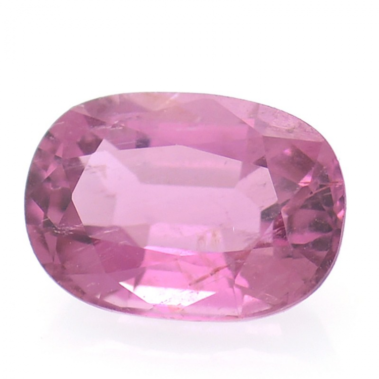 1.39ct Tourmaline Rose Taille Ovale 8.19x5.82mm