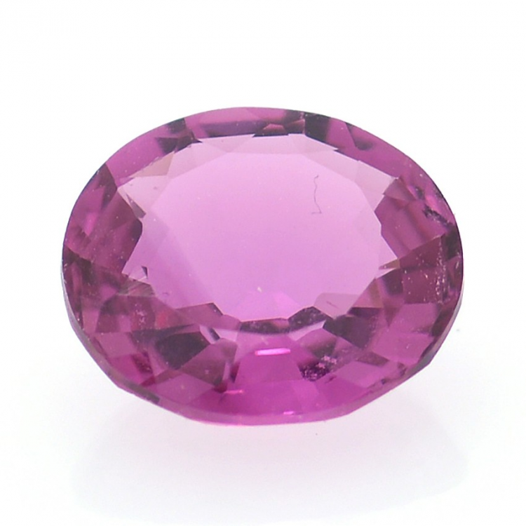 1.39ct Tormalina Rosa in Faccettato Ovale 7,54x6,71mm