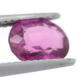 1.29ct Pink Tourmaline Oval Cut 7,76x5,97mm