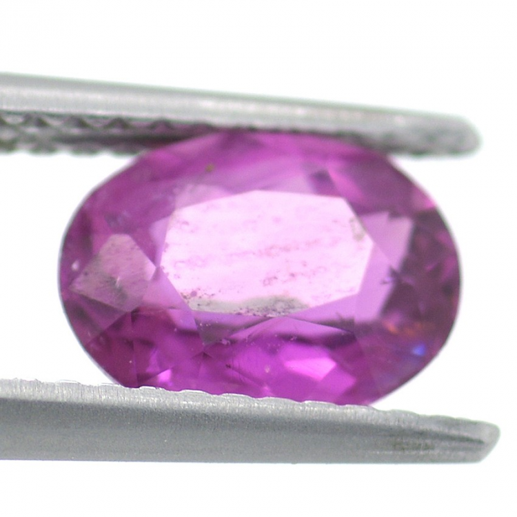 1.32ct Tormalina Rosa in Faccettato Ovale 8,17x6,41mm