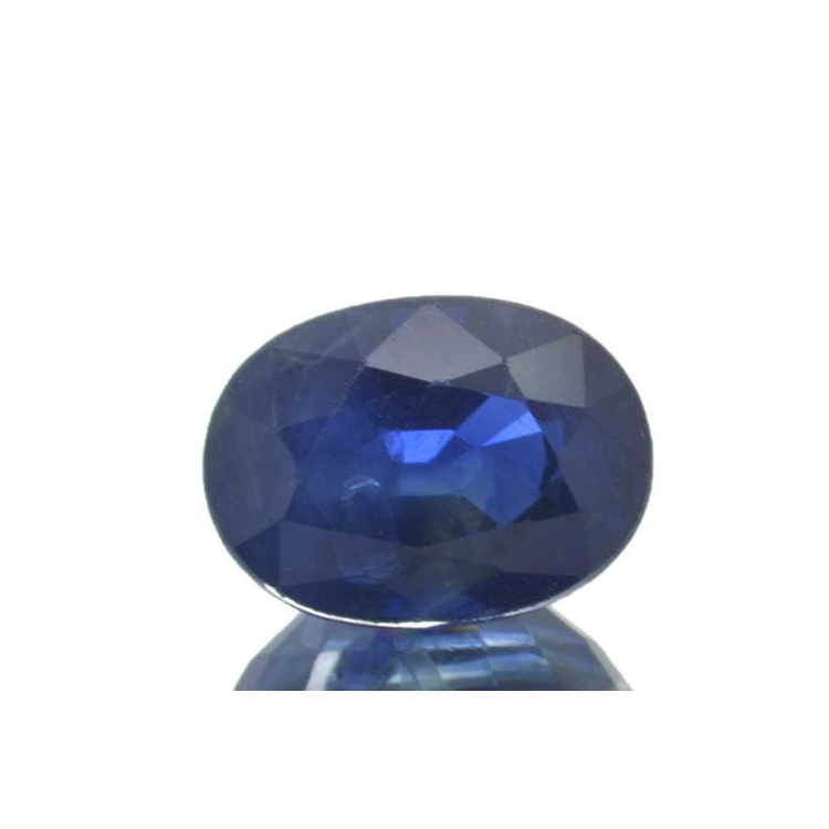 Zaffiro blu a taglio ovale da 1,31 ct, 6,1 x 4,9 mm