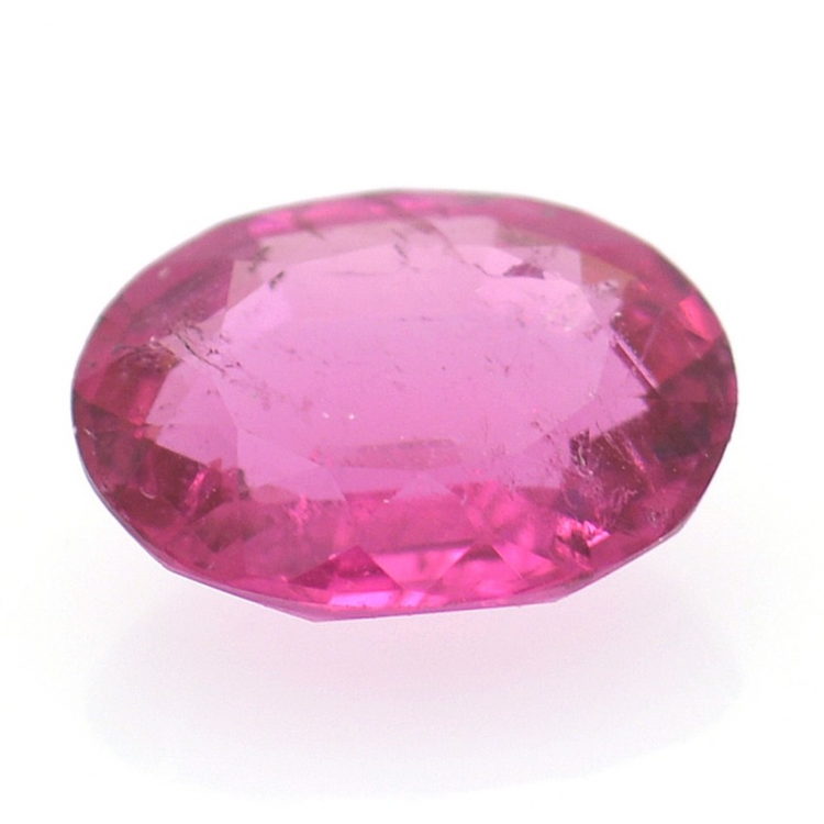 1.35ct Tormalina Rosa in Faccettato Ovale 8,41x6,54mm