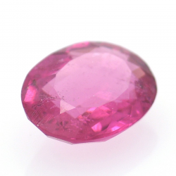 1.35ct Tormalina Rosa in Faccettato Ovale 8,41x6,54mm