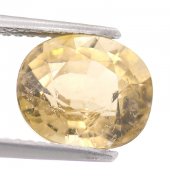 3,36 ct Turmalin im Ovalschliff 9,64 x 8,28 mm