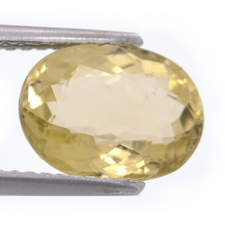 Tormalina da 2,63 ct taglio ovale 10,20 x 7,72 mm