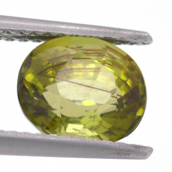 2.09ct Tourmaline Oval Cut 8.19x7.16mm