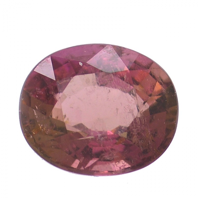 2.26ct Tormalina in Faccettato Ovale 8,71x7,41mm