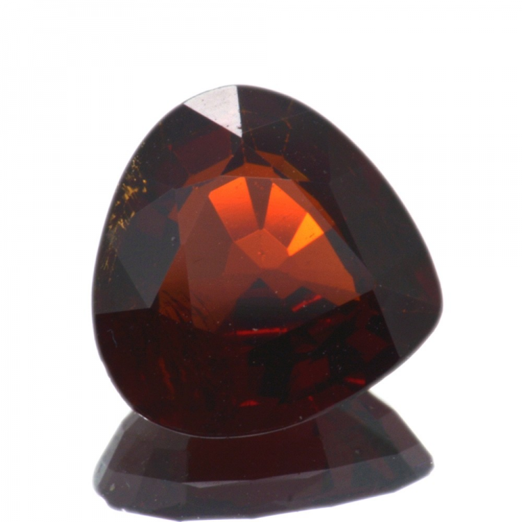 2.95ct Granato Spessartino in Facetatto Goccia