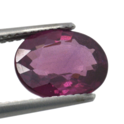 2.83ct Grenat Rhodolite Taille Ovale