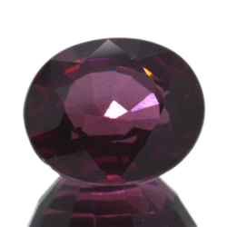 2.86ct Granate Rodolita Talla Ovalada