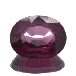 2.75ct Granate Rodolita Talla Ovalada