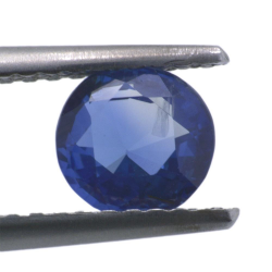 Zaffiro blu a taglio ovale da 0,89 ct, 5,68 x 3,13 mm