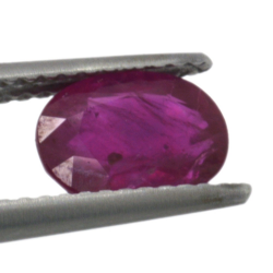 1.54ct Ruby Oval Cut