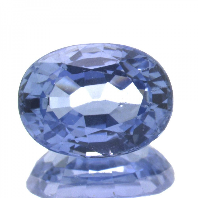 1.11ct Zafiro Azul Talla Oval 6.94x5.16mm