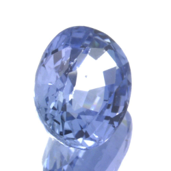 1,11 ct blauer Saphir im Ovalschliff 6,94 x 5,16 mm