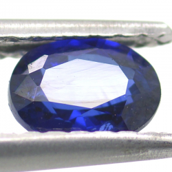 0.54ct Saphir Taille Ovale 5,45x4,18mm