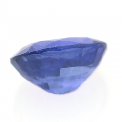 0,51 ct Saphir im Ovalschliff 5,28 x 4,17 mm