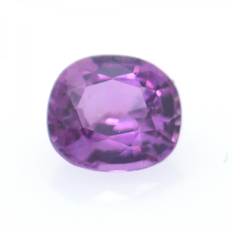 0.42ct Rosa Saphir Kissen Schnitt 4,58x4,10mm