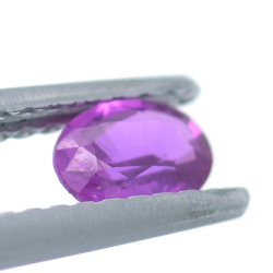 0.34ct Pink Sapphire Oval Cut 5,05x3,68mm