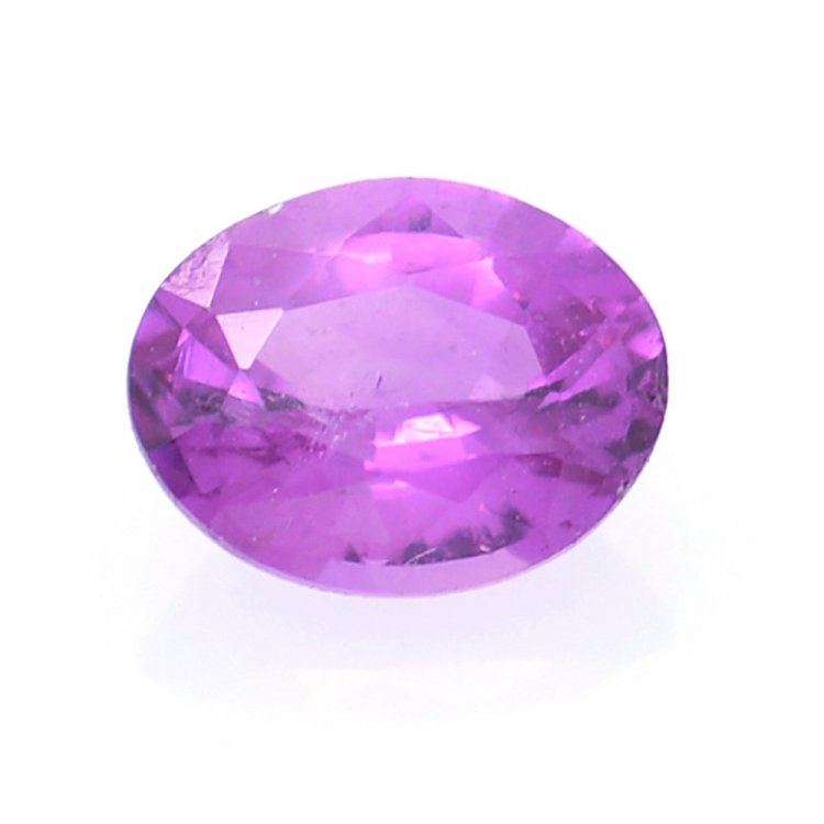 0.38ct Saphir Rose Taille Ovale 4,80x3,80mm