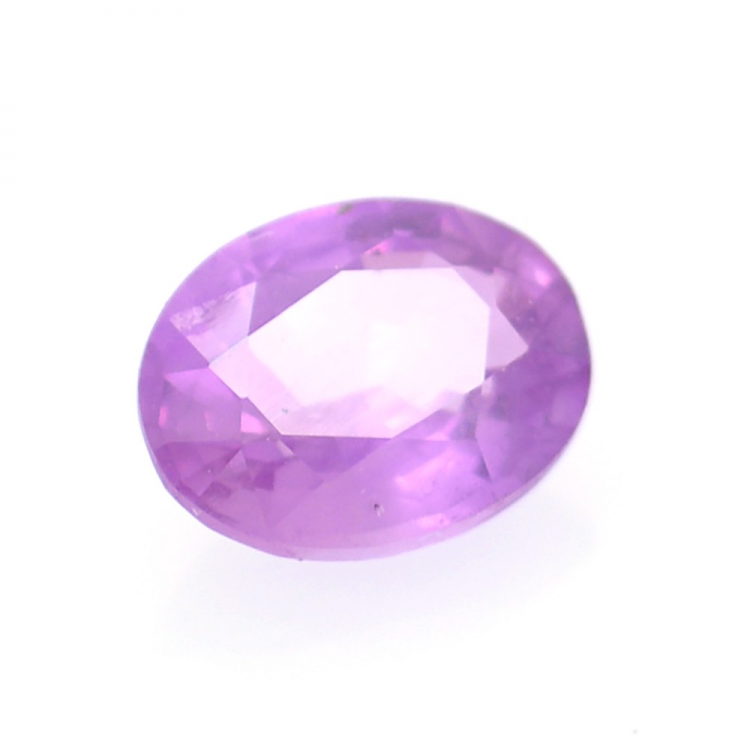 0.65ct Pink Sapphire Oval Cut 5,79x4,47mm