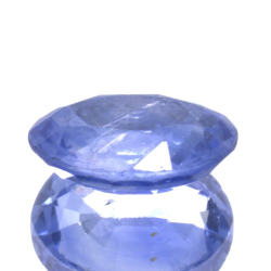 Saphir bleu 1,40 ct taille ovale 7,74x6,17 mm