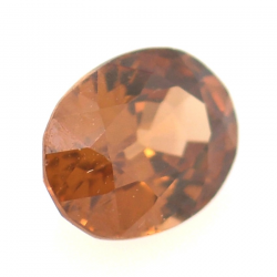 1.01ct Pink Zircon Oval Cut 6.51x4.81mm