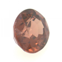 1,08 ct orangefarbener Zirkon im Ovalschliff 6,00 x 5,18 mm