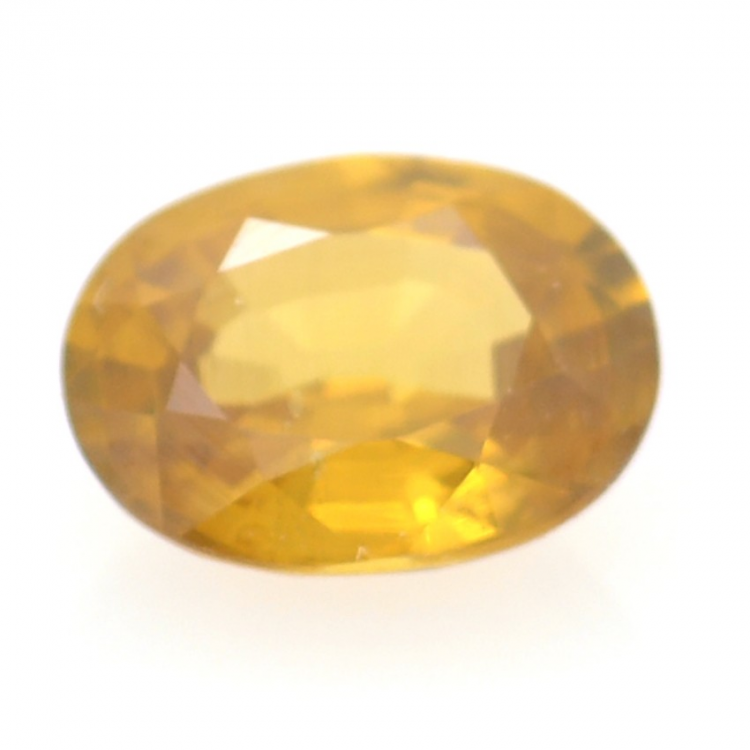 1.23ct Zircón Amarillo Talla Ovalada