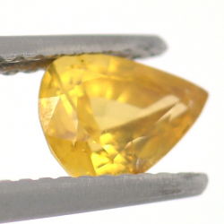 1.02ct Zircón Amarillo Talla Pera