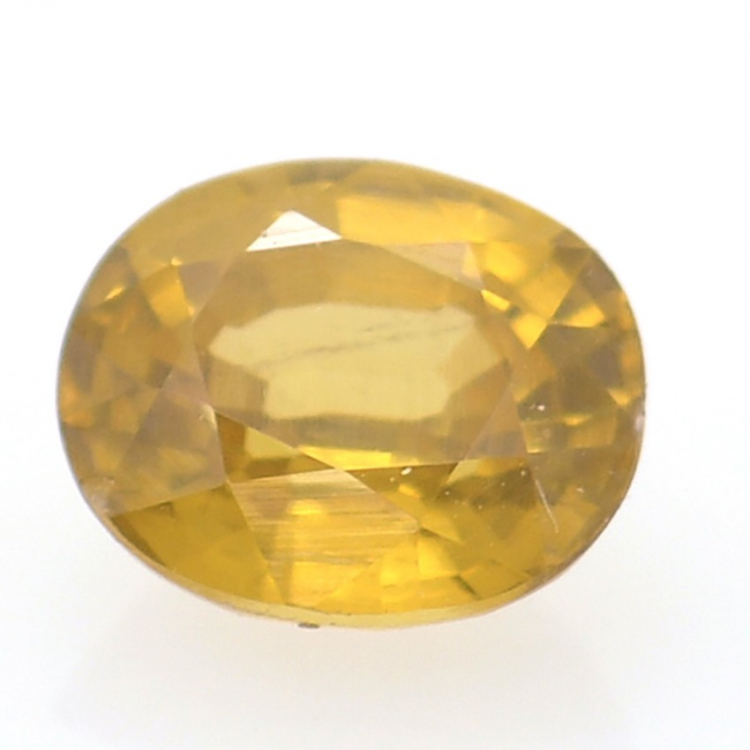 1.14ct Zircón Amarillo Talla Ovalada